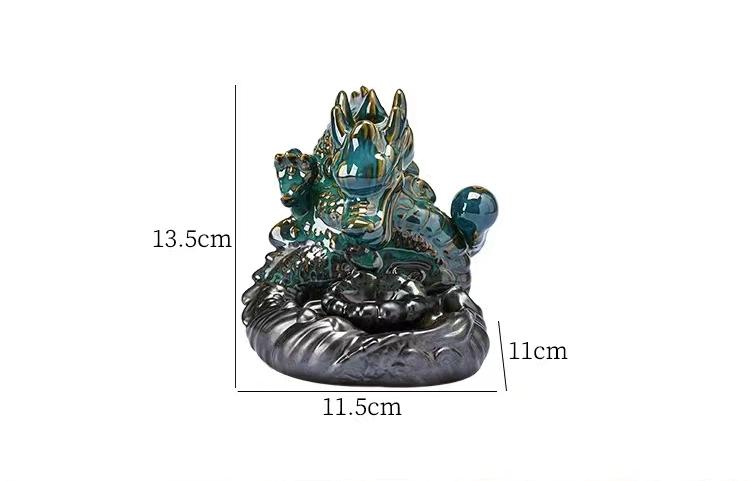 Chinese Dragon Backflow Incense Burner