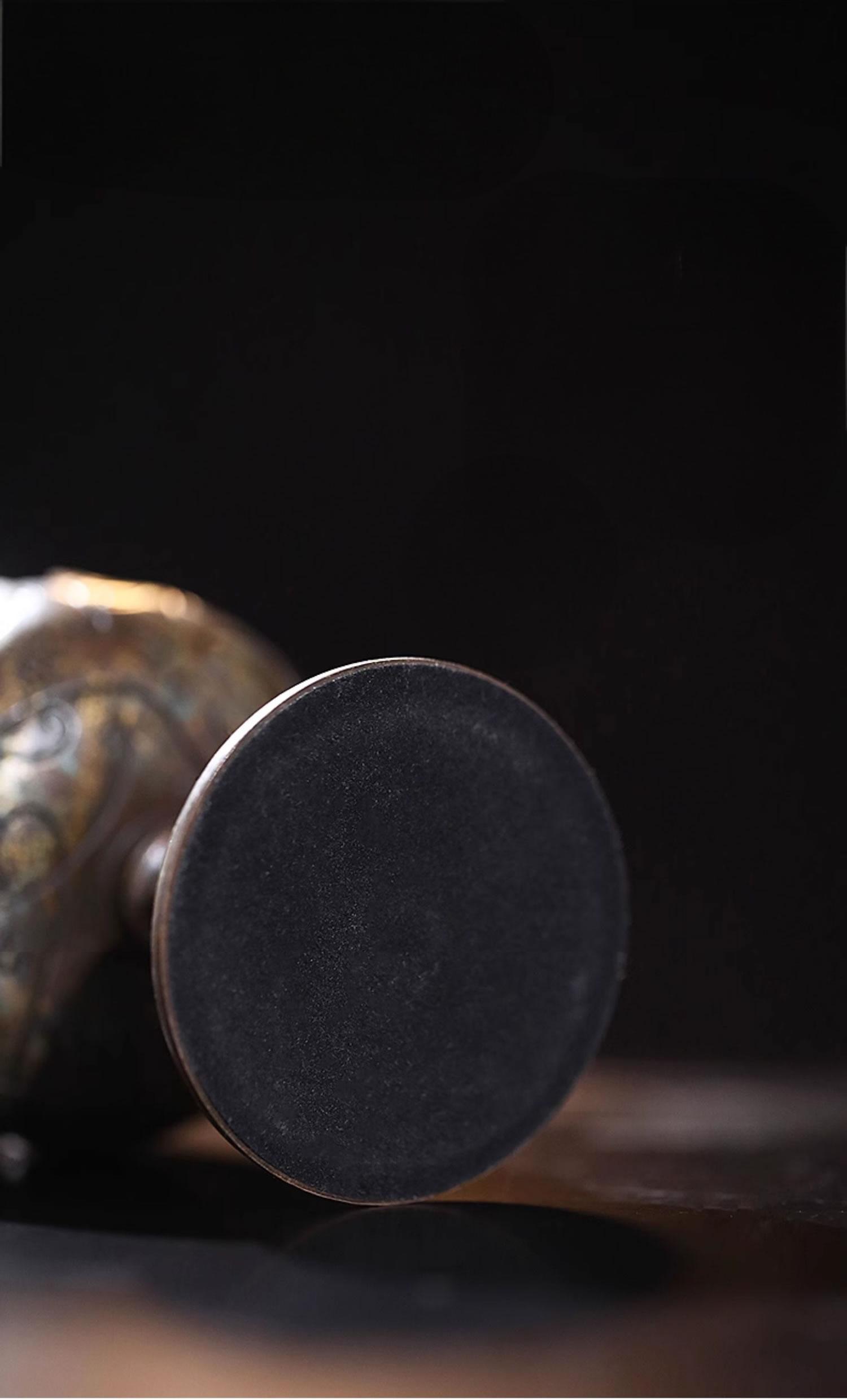 Museum Replicate Bronze Mountain Boshan Incense Burner