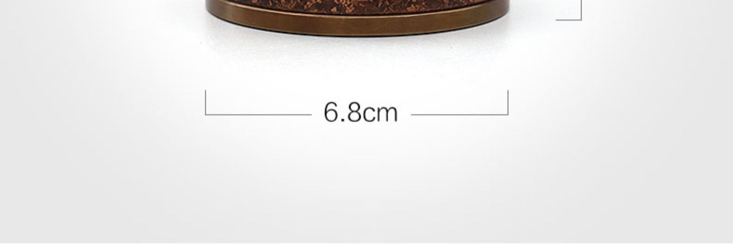 Yunnan Batik Bronze Incense Burner Size