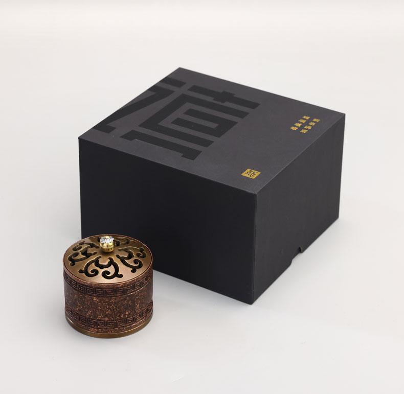 Yunnan Batik Bronze Incense Burner