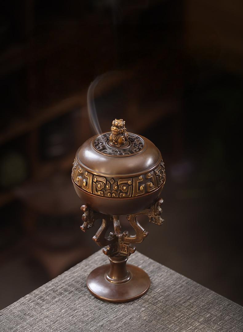 Shang Dynasty-Style Bronze Incense Burner