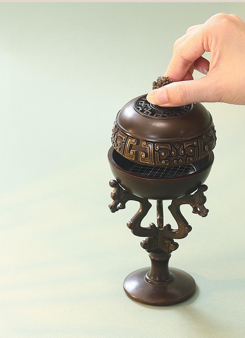 Shang Dynasty-Style Bronze Incense Burner