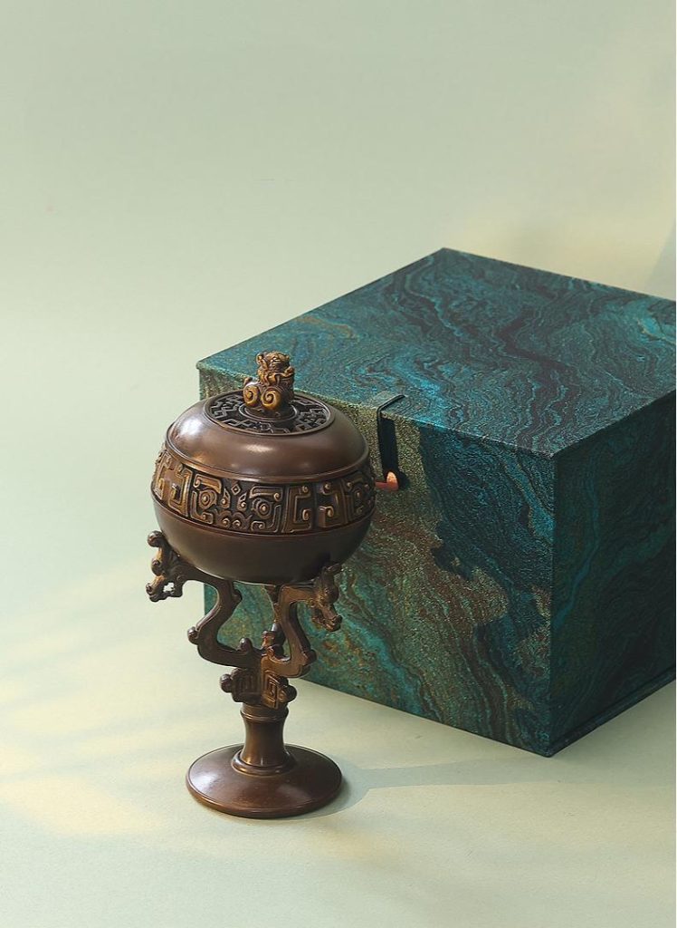 Shang Dynasty-Style Bronze Incense Burner