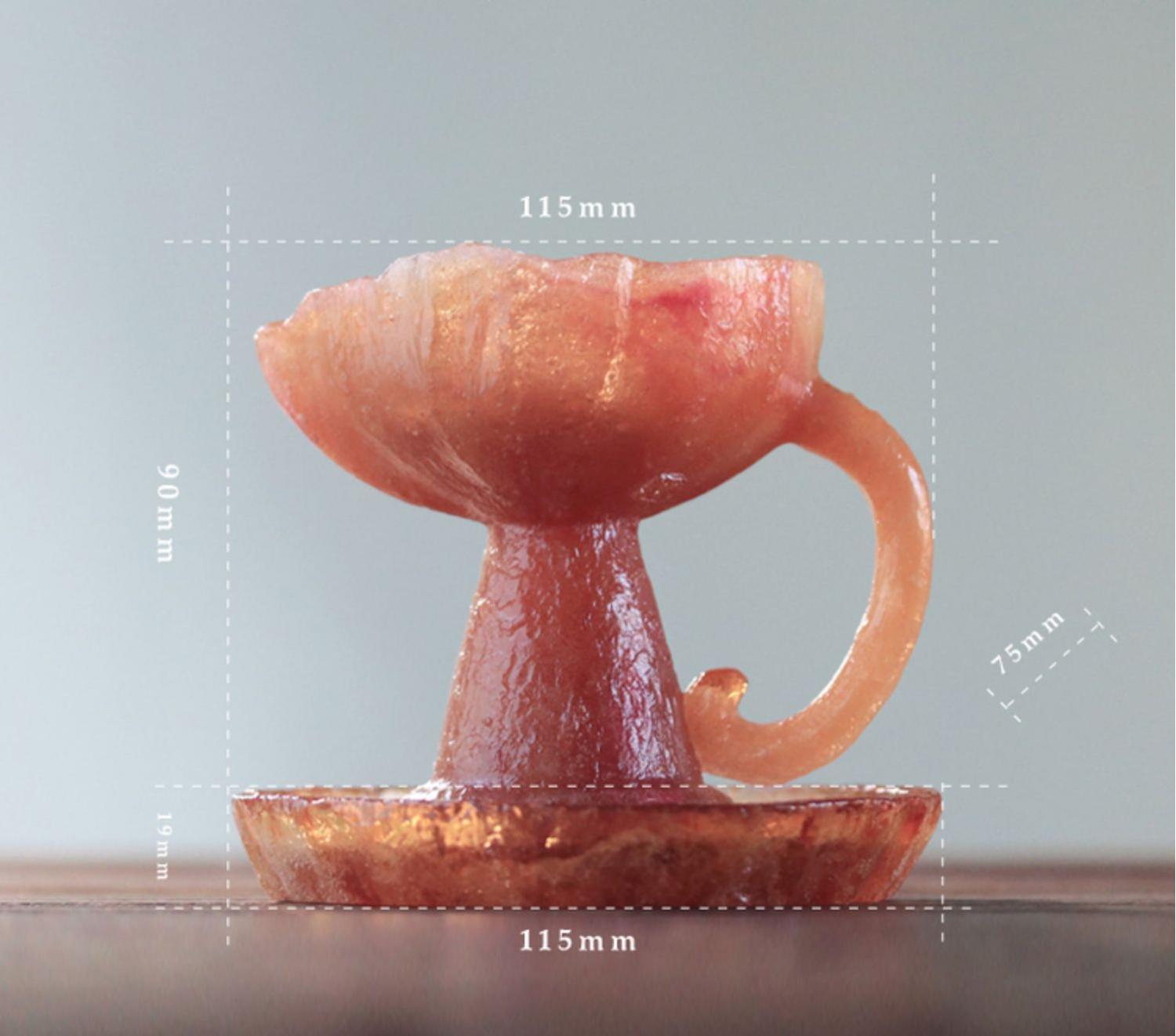 Pink Liuli Glass Candle Holder Gift Set