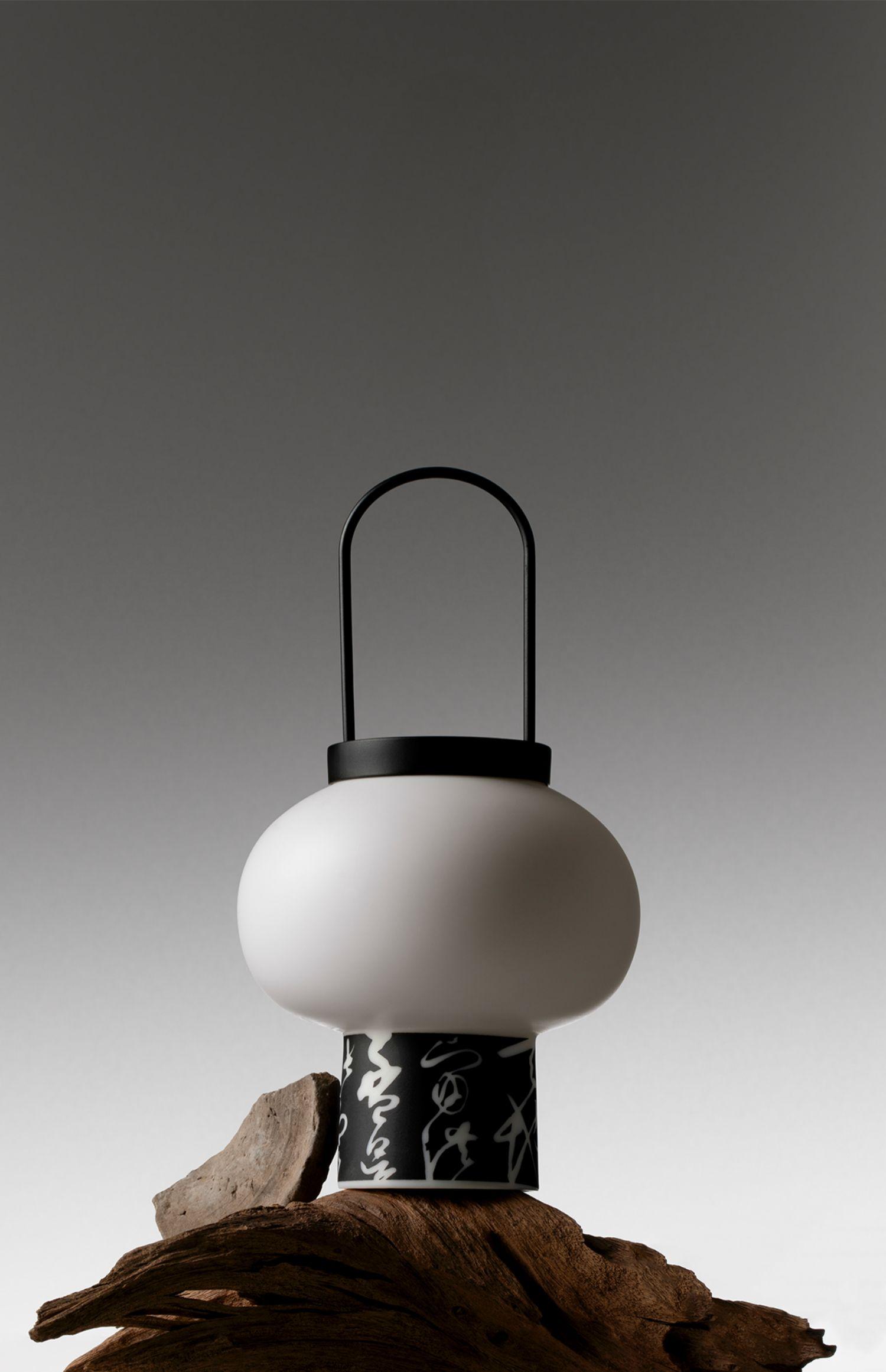 Chinese Calligraphy Scented Candle Lantern