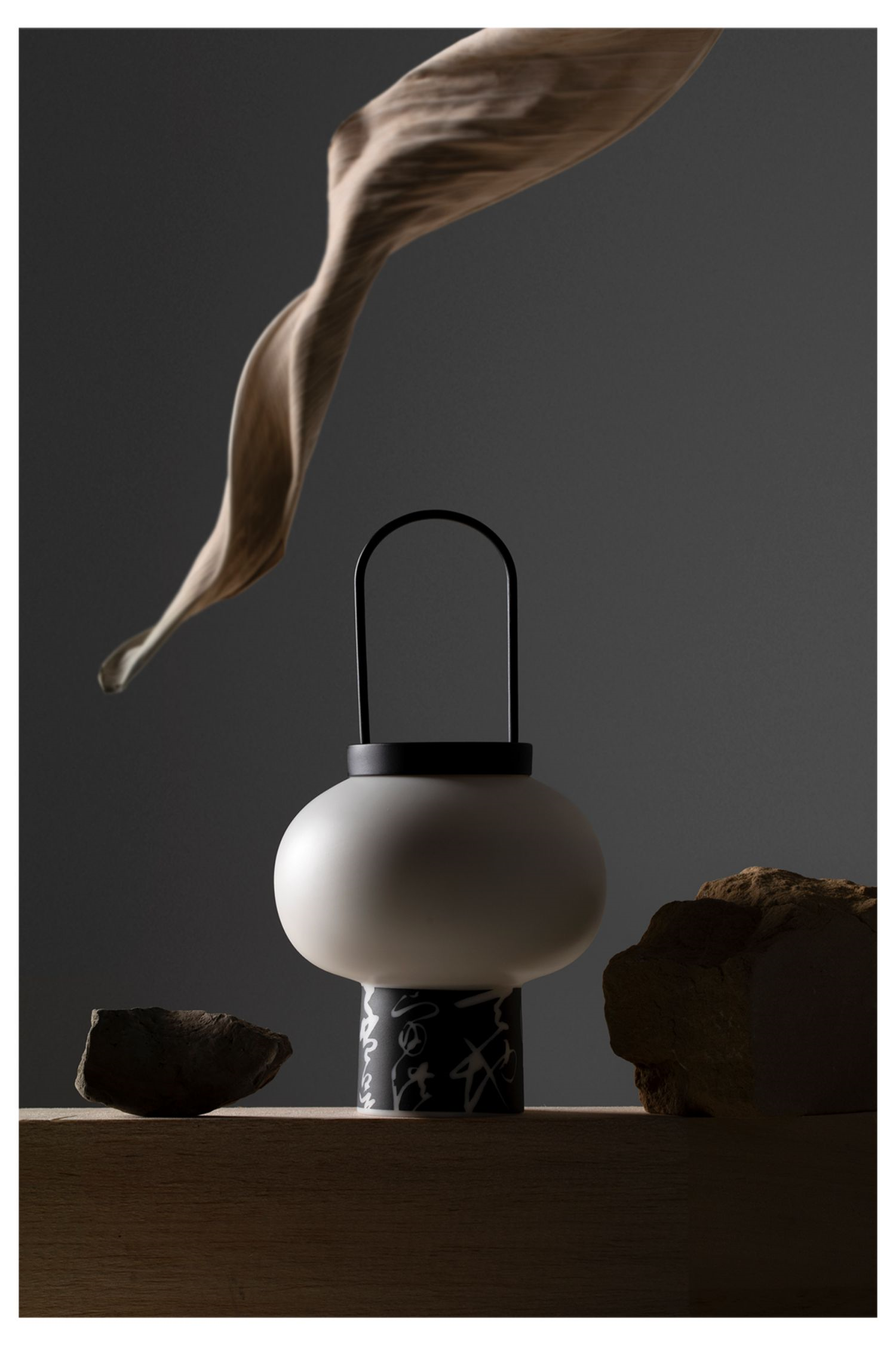 Chinese Calligraphy Scented Candle Lantern