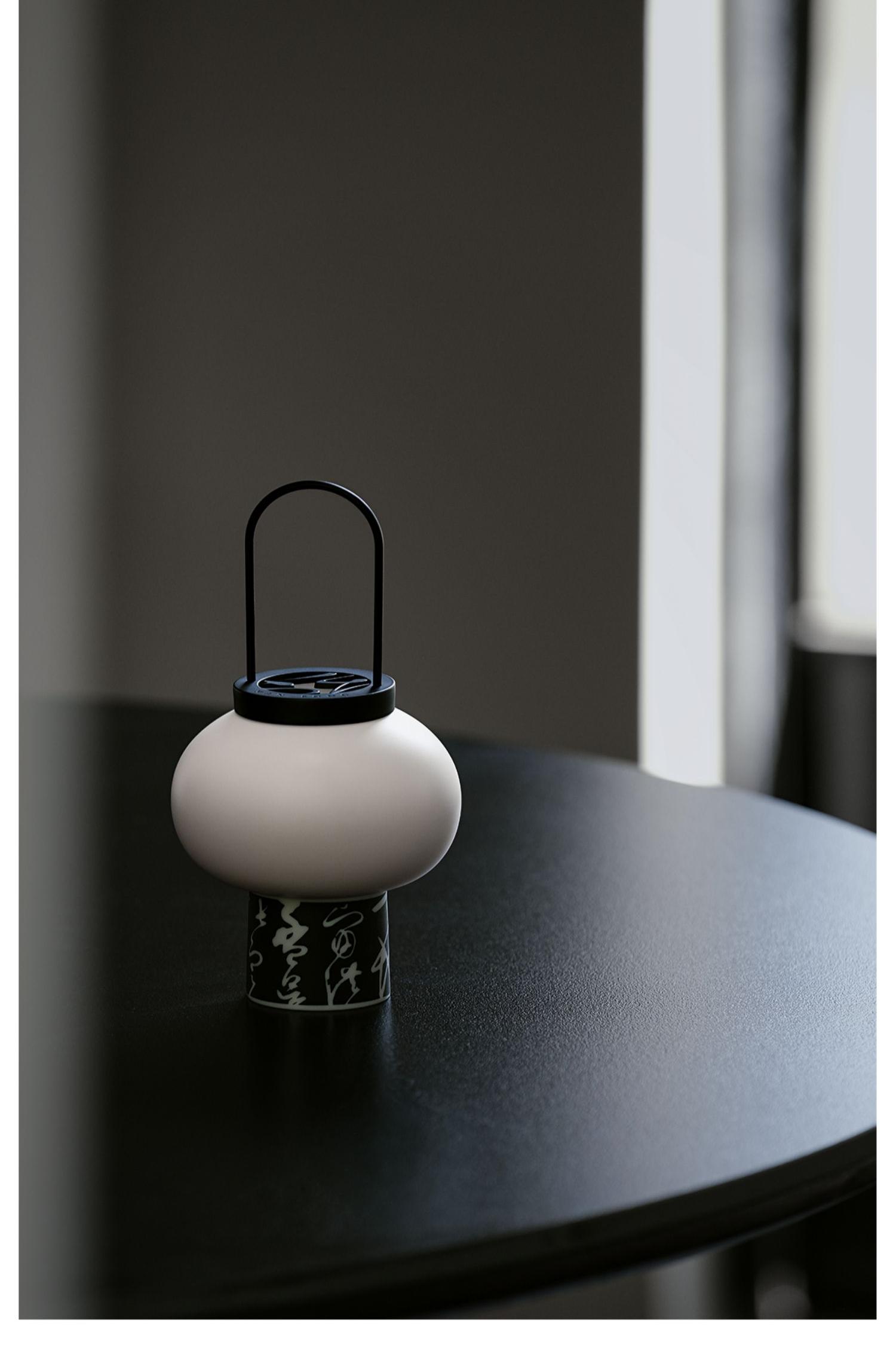 Chinese Calligraphy Scented Candle Lantern