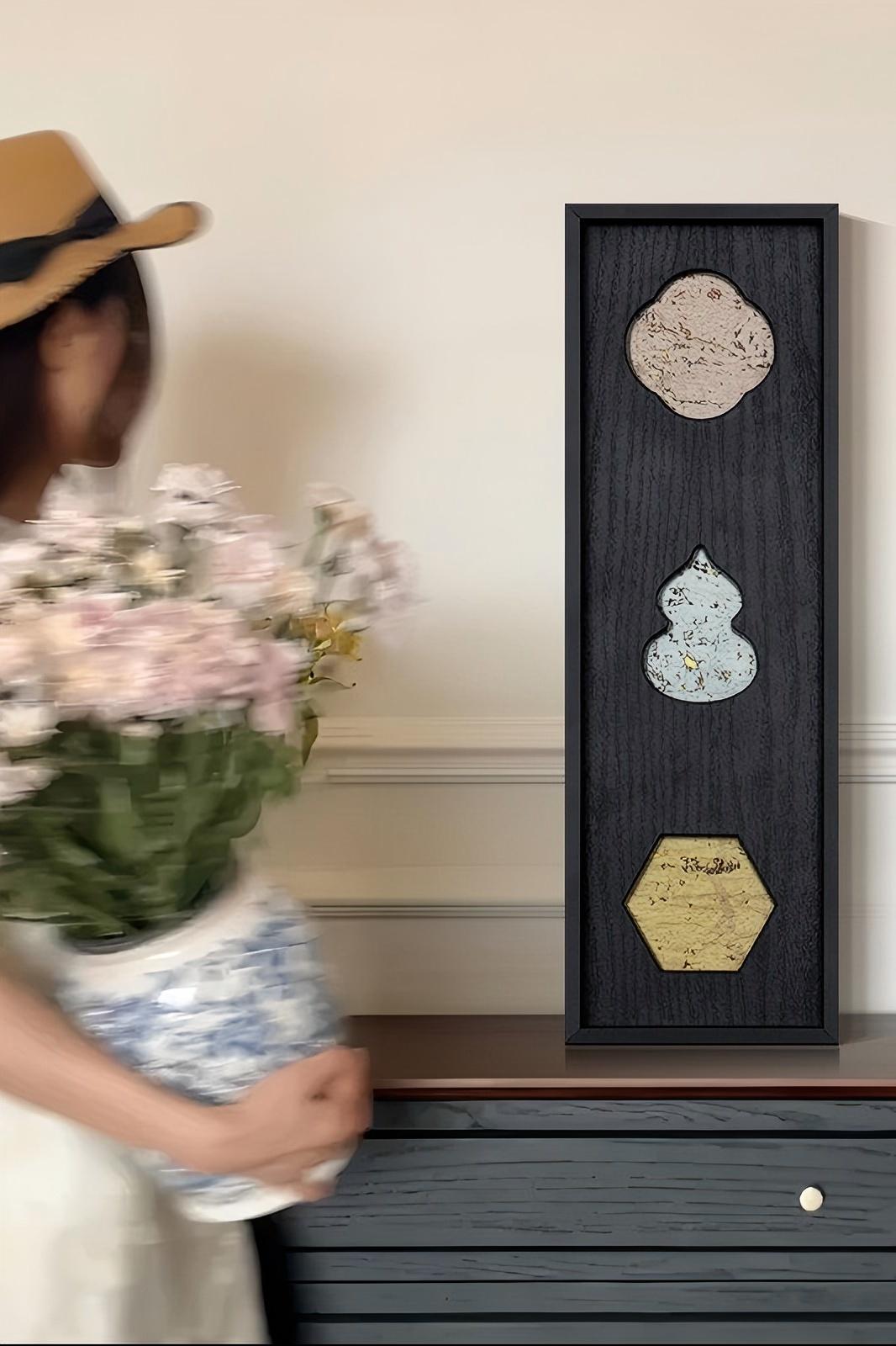 Chinese Carved Window-Inspired Wall Art