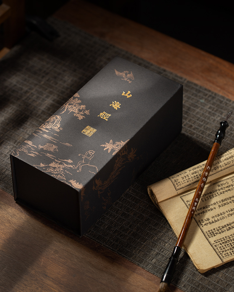 Mythical Mini Folding Screen Decor Inspired by Shanhai Jing