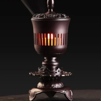 Song Dynasty-Inspired Copper Incense Burner Lantern Antique Replica