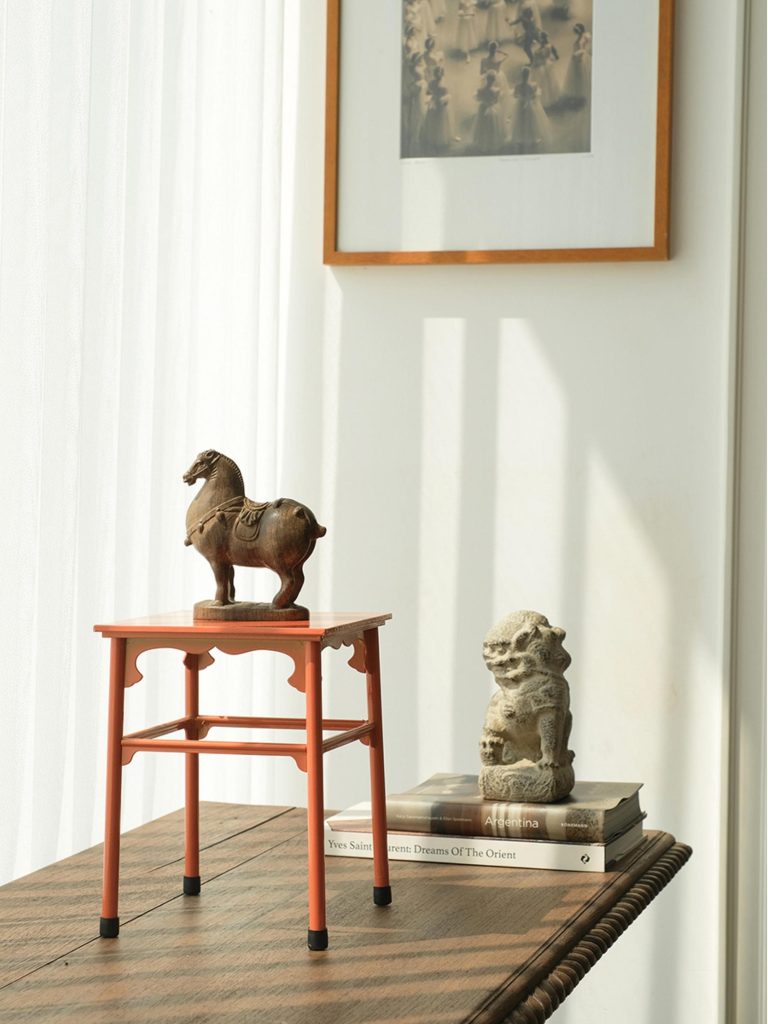 Tang Dynasty-inspired Agarwood Horse Statue