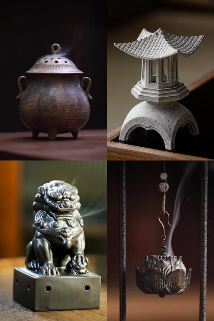 incense burner shapes and uses