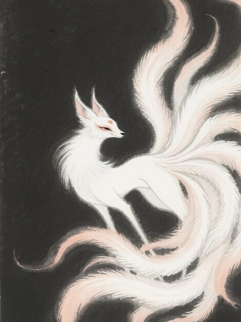 nine-tailed fox art